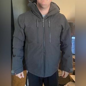Mens Grey Turbine Jacket